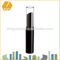 2015 new plastic white slim black paper wholesale lipstick tube